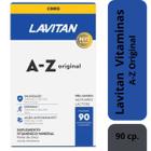 Lavitan A Z 90 Comprimidos Suplemento Alimentar