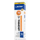 Lavitan Arginina + Vitamina C 10 Comprimidos Efervescentes Sabor Laranja