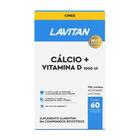 Lavitan Cálcio + Vitamina D 1.000 Ui 60 Cápsulas - CIMED