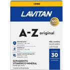 Lavitan Suplemento Vitamínico 30 Comprimidos Revestidos A-Z - CIMED