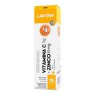 Lavitan Vitamina C + Zinco Sabor Laranja 10 Comprimidos - Cimed