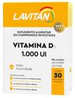 Lavitan Vitamina D 1.000Ui 30 Cps - Cimed