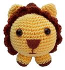 Leão Amigurumi Crochê Bicho Bola