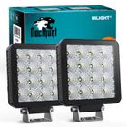 LED Light Pods Nilight Flood Beam de 4 polegadas e 16 W (2 unidades)