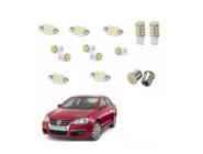 Led Pingo E Torpedo Vw Jetta Farolete Placa Teto Ré Kit