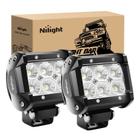 LED Pods Nilight 18W 1260LM Flood Off Road Lights 2 unidades