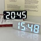 Led relógio de cabeceira inteligente despertador digital mesa mesa de trabalho eletrônico relógio snooze funtion usb aco