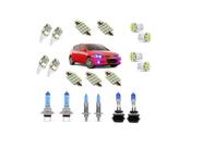 Led'S + Farol Kit Completo Hyundai I30 Super Brancas Inmetro