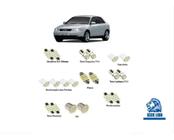 Led Super Brancas Audi A3 1998 A 2006 Kit Lâmpadas