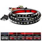 LED Tailgate Light Strip Nilight 48/49 90 LED vermelho/branco