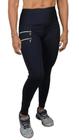 Legging 2 ziperes preta moda fitness ki fit - exercite seu estilo