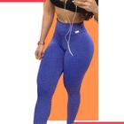 Legging Disfarça Celulite Poliamida Cós Alto Púrpura - Lamark fitness