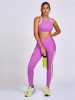 Legging Alto Giro Hyper Recortes Tule Sobreposto 2331305