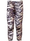 Legging calça Infantil academia Periquitinho Tigre Veludo. RUM E BUTTER poliamida elastano