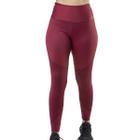 Legging Elite Em Estampa Digital Feminina - Vinho