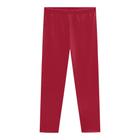 Legging Infantil Feminina Kyly em Cotton na cor Vermelho Rubi