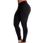 Legging Preta Lisa Cós Largo Spaço Vagun