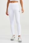 Legging Supreme Levanta Bumbum Classic Cajubrasil Branco