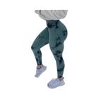 Leggings de Ginástica Feminina - Cintura Alta, Sem Costura, Push Up e Scrunch