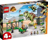 Lego 76944 Jurassic World Fuga Do Dinossauro Tiranossauro T-Rex - 140 peças