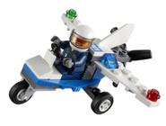 LEGO Avião de Polícia Mini Figura 30018 (Embrulhado)