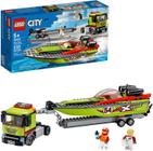 LEGO Barco Corrida Transporte 60254, Brinquedo para Montar, Novo 2020 (238 peças)