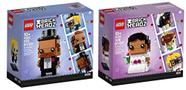 Lego Brickheadz Bride 40383 & Groom 40384 Set (Escolha o Spouse Set) (Noiva e Noivo)