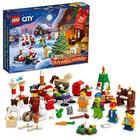LEGO City 2022 Calendário do Advento 60352 Construindo Conjunto de Brinquedos para Crianças, Meninos e Meninas 5+ Inclui um Playmat da Cidade e 5 Personagens da TV da cidade (287 peças)