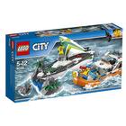 LEGO City 60168 veleiro resgate brinquedo de construção com barcos th