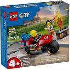 Lego city 60410 motocicleta dos bombeiros