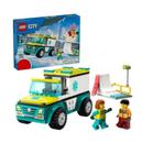 Lego City Ambulância De Emergência E Snowboarder - 60403