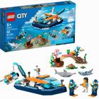 LEGO City Barco de Mergulho Explorador 182 Peças 5+ 60377