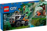 Lego city caminhão explorador da selva 314 peças - 60426