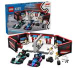 Lego City Garagem F1 e Carros Mercedes-AMG e Alpine 60444