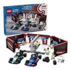 Lego City Garagem F1 E Carros Mercedesamg E Alpine 60444