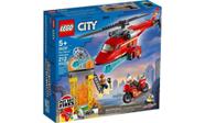 Lego City Helicóptero Resgate dos Bombeiros 212 Peças 60281