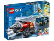 Lego City Perseguição Carro Perfurador 60273 - 179 Peças