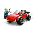 Lego City - Perseguição de Carro com Moto da Polícia - 59 Peças - Lego