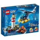 Lego City Polícia De Elite Captura No Farol 189 Peças 60274