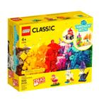 Lego Classic Blocos Transparentes Criativos 500 Peças 11013 - 673419336239