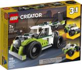 Lego creator 3 em 1  caminhao-foguete 31103