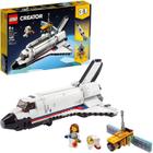 LEGO Creator 3in1 Space Shuttle Adventure 31117 Building Kit Brinquedos legais para crianças que amam foguetes e diversão criativa Novo 2021 (486 Peças)