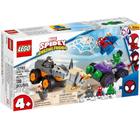 Lego Disney Jr 10782 Spidey Friends Hulk vs Rhino 110 Peças