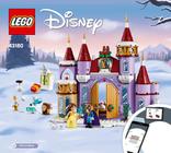 Lego Disney Princess Inverno Castelo Bela 238 Peças - 43180