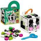 LEGO DOTS Bag Tag Panda 41930 DIY Equipamentos de Decoração e Acessórios artesanais Um presente criativo para crianças que gostam de fazer suas próprias etiquetas de saco, nova 2021 (84 peças)