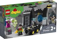 LEGO DUPLO Batman Batcave 10919 Action Figure Toy for Toddlers com Batman, Robin, O Coringa e O Batmóvel Grande presente para crianças super-heróis que amam jogo imaginativo, novo 2020 (33 peças)