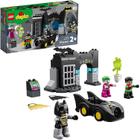 LEGO DUPLO Batman Batcave 10919 Action Figure Toy for Toddlers com Batman, Robin, O Coringa e O Batmóvel Grande presente para crianças super-heróis que amam jogo imaginativo, novo 2020 (33 peças)