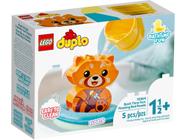 Lego Duplo Diversão Hora do Banho: Panda Vermelho Flutuante 10964 - 5 peças