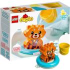 Lego Duplo Hora Do Banho Divertido Com Panda Vermelho 10964