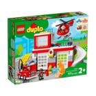 LEGO DUPLO - Quartel dos Bombeiros e Helicóptero - 10970